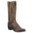 Фото #2 товара Lucchese Lewis Mandras Goat Snip Toe Cowboy Mens Size 7.5 D Casual Boots M1002-