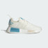 adidas originals NMD_R1 防滑耐磨 低帮 生活休闲鞋 女款 白蓝