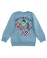 ფოტო #3 პროდუქტის Boys Avengers Fleece Sweatshirt and Pants Outfit Set to (2T - 7-8)