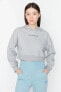 Kadın Gri Spor Sweatshirt WTH053-AG
