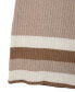 ფოტო #4 პროდუქტის Big Girls Striped Dress with Faux Suede Vest and Necklace 3-Piece