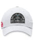 Men's White Oklahoma Sooners 2022 NCAA Men's Baseball Super Regional Champions Locker Room Adjustable Hat