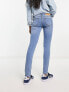 Фото #9 товара Noisy May Allie low rise skinny jeans in light blue