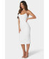 ფოტო #4 პროდუქტის Women's Rib Midi Dress