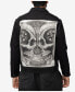 Фото #2 товара Men's Graphic Rhinestone Denim Jacket