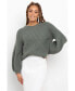 ფოტო #1 პროდუქტის Women's London Knit Sweater