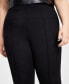 Plus Size High-Rise Ponté-Knit Leggings, Created for Macy's