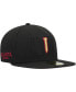 Фото #1 товара Men's Black Atlanta United FC Kick Off 59FIFTY Fitted Hat