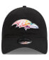 Фото #3 товара Men's Black Baltimore Ravens 2023 NFL Crucial Catch 9TWENTY Adjustable Hat