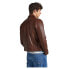 Фото #2 товара PEPE JEANS Brooks leather jacket