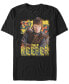 Harry Potter Men's Ron Weasley I'M A Keeper Quidditch Player Short Sleeve T-Shirt Черный, Средний - фото #1