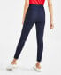 Women's Mid-Rise Pull-On Capri Jeans Leggings, Created for Macy's