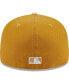 ფოტო #4 პროდუქტის Men's Cream, Gold Los Angeles Dodgers Chrome Anniversary 59FIFTY Fitted Hat