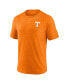 Фото #3 товара Men's Heather Tennessee Orange Tennessee Volunteers Old-School Bold Tri-Blend T-shirt
