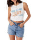 ფოტო #4 პროდუქტის Women's Surf All Day Graphic Cotton Graphic Tank