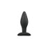 Medium Black Silicone Buttplug