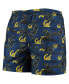 Фото #3 товара Men's Navy Cal Bears Island Palm Swim Trunks