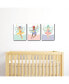 Фото #2 товара Let's Be Fairies Fairy Garden Nursery Wall Art Kids Room Decor 7.5 x 10 in 3 Ct