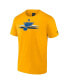 Фото #2 товара Men's Gold St. Louis Blues Authentic Pro Secondary Replen T-shirt