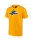 Men's Gold St. Louis Blues Authentic Pro Secondary Replen T-shirt