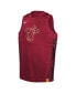 Фото #3 товара Big Boys and Girls Red Miami Heat Courtside Starting Five Team Jersey