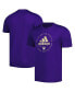 Фото #1 товара Men's Purple Washington Huskies Stripe Up AEROREADY Pregame T-shirt