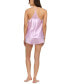 ფოტო #2 პროდუქტის Women's Sharon 2-Pc. Satin Sleep Set