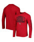 Фото #4 товара Men's Cardinal Arizona Cardinals Combine Authentic Home Stadium Long Sleeve T-shirt