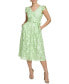 ფოტო #1 პროდუქტის Women's Embroidered Mesh A-Line Dress