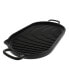 Фото #2 товара French Oval Cast Iron Grill Pan, 18-inch