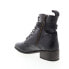 Фото #6 товара Bed Stu Era F328009 Womens Black Leather Lace Up Casual Dress Boots 7.5