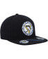 Men's Black Pittsburgh Penguins Vintage-Like Hat Trick Snapback Hat