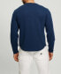 ფოტო #2 პროდუქტის Men's Textured Long-Sleeve T-shirt