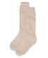 ფოტო #2 პროდუქტის Little Girls Embossed Summer Knee-High Socks