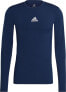 Adidas Koszulka adidas TECHFIT LS TOP GU7338 GU7338 granatowy M