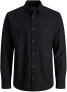 Pánská košile JJESUMMER Comfort Fit 12248384 Black