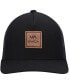 ფოტო #3 პროდუქტის Big Boys Black ATW Curved Snapback Trucker Hat