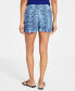 Фото #2 товара Women's Printed Pull-On Shorts, Created for Macy's