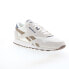 Фото #2 товара Reebok Classic Nylon Mens Beige Suede Lace Up Lifestyle Sneakers Shoes
