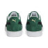 Фото #5 товара Puma Suede Classic XXI 37491567 Mens Green Suede Lifestyle Sneakers Shoes