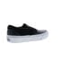 Фото #8 товара Vans Classic Slip-On VN0A4U382P9 Mens Black Skate Inspired Sneakers Shoes