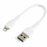 Фото #1 товара Кабель USB—Lightning Startech RUSBLTMM15CMW Белый USB A