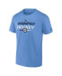 Фото #2 товара Men's Blue Winnipeg Jets Authentic Pro Wordmark Alt Logo T-shirt