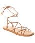 Фото #1 товара Madewell Lace-Up Leather Sandal Women's