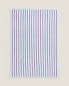 Striped cotton terrycloth tea towel