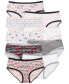 ფოტო #1 პროდუქტის Little & Big Girls 9-Pk. Cat-Print Cotton Hipster Underwear