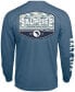 Men's Aquatic Journey Fade Graphic Long-Sleeve T-Shirt