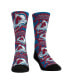 ფოტო #1 პროდუქტის Men's and Women's Socks Colorado Avalanche Allover Logo and Paint Crew Socks