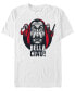 ფოტო #1 პროდუქტის Men's La Casa De Papel Bella Ciao Masked Trio Short Sleeve T-Shirt