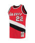 Фото #3 товара Men's Clyde Drexler Red Portland Trail Blazers Hardwood Classics 1983-84 Swingman Jersey